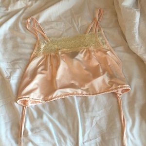 Urban outfitters pink crop